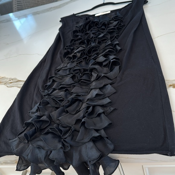 Thread Social Black Ruffle Dress - Picture 14 of 16